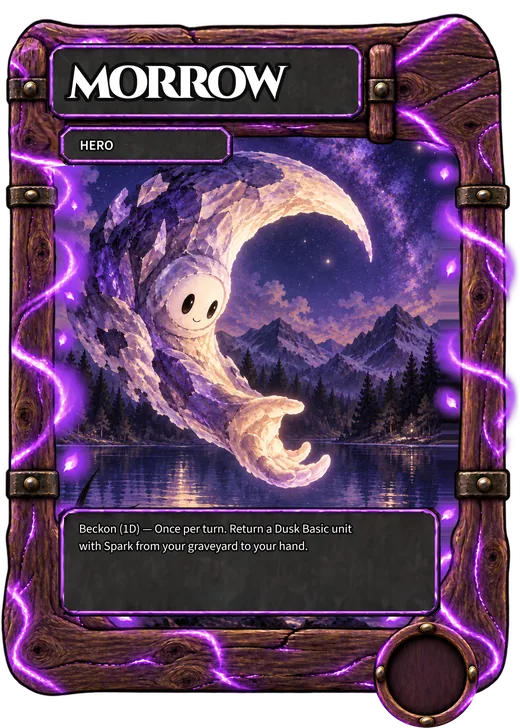 Morrow, Dusk hero