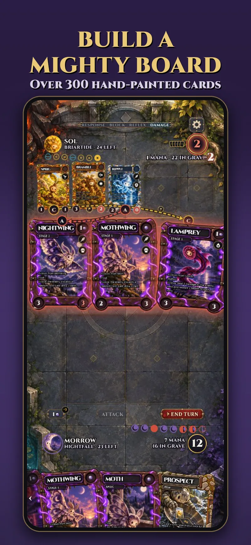 Build a mighty board of Dusk creatures